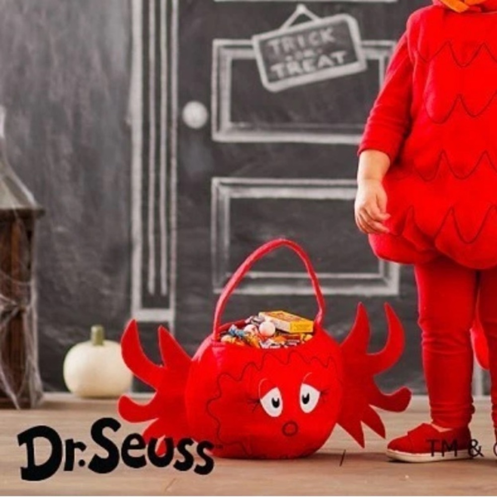 Pottery Barn kids Dr. Seuss Red fish Costume